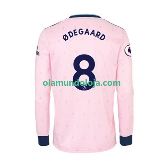 Camisola Arsenal Martin Odegaard 8 Homem Equipamento Terceiro 2022-2023 Manga Comprida